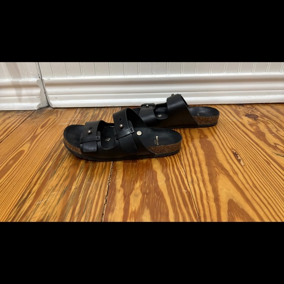 Saint Laurent Jimmy leather slides - Picture 3 of 9